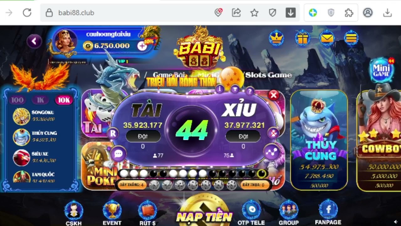 Game đánh bài Babi88 - Thiên đường game bài đổi thưởng Cược