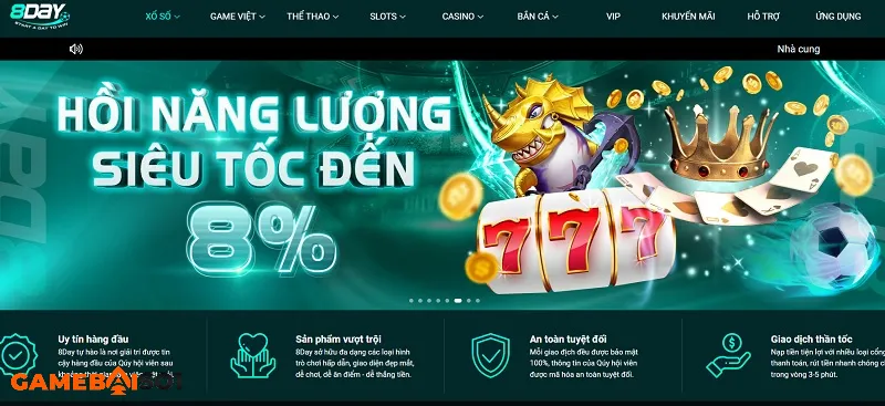 8Day - Đỉnh cao cá cược, sân chơi an toàn nha cai 8Day