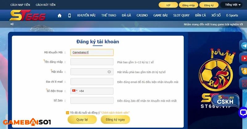 ST666 - Link vào nhà cái chính chủ không chặn mới nhất 2022 nha cai ST666