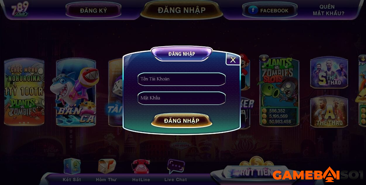 Đăng ký 789 Club cực nhanh với 3 mẹo nhỏ này Giao diện đăng nhập tại 789 Club