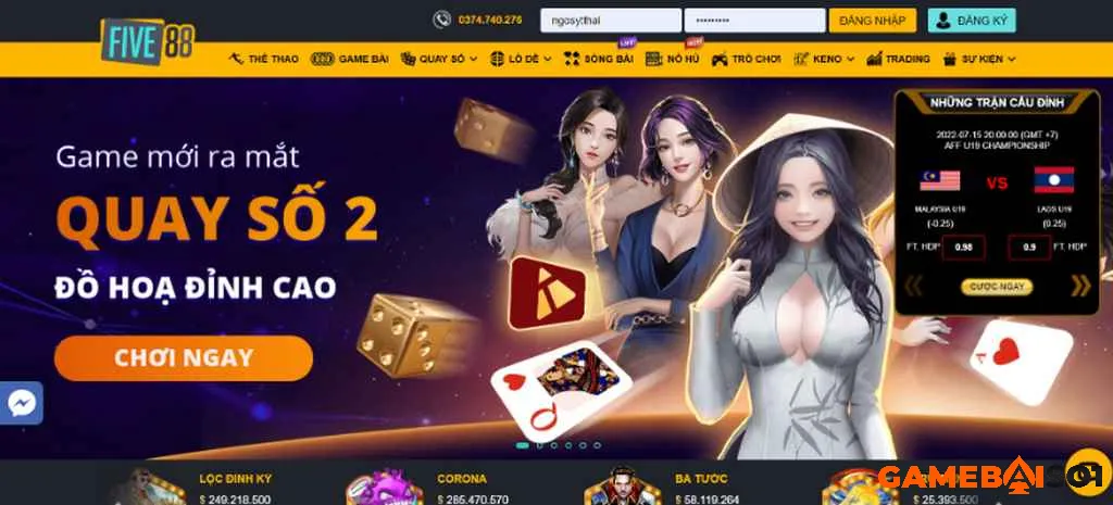 Kho game đổi thưởng hot tại Five88 và điều thú vị nên biết KHO GAME ĐỔI THƯỞNG HOT TẠI FIVE88 - NHÀ CÁI FIVE88