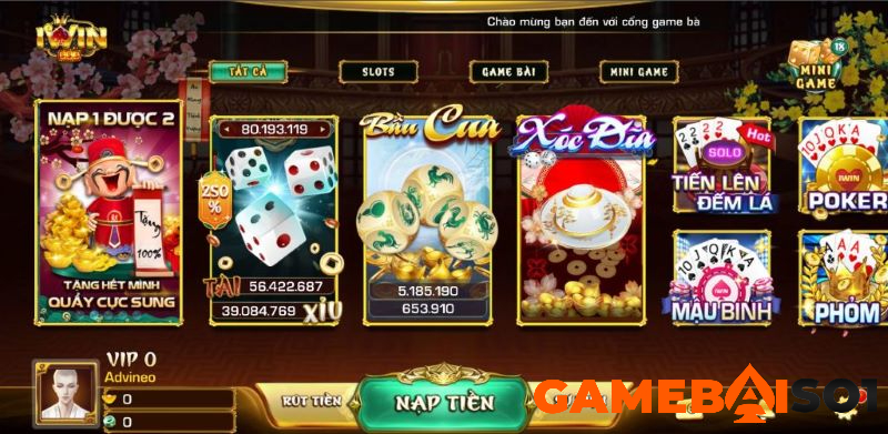 "Đột nhập" kho game Iwin khủng khiến người chơi thích thú Cổng game uy tín Iwin