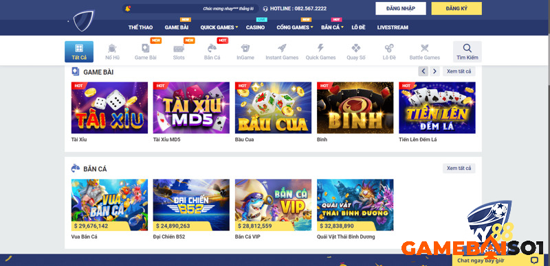 Khám phá 60+ tựa game trong kho game đổi thưởng Sky88 GAME ĐỔI THƯỞNG NHÀ CÁI SKY88