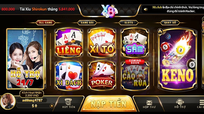 Giới thiệu X8 - Game bài trực tuyến đẳng cấp quốc tế Đánh giá khách quan về địa chỉ cá cược X8