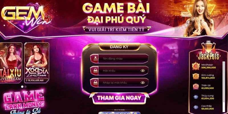 Hướng Dẫn Đăng Ký Gemwin Cực Dễ Cho Newbie Trải nghiệm hấp dẫn khi đăng ký Gemwin