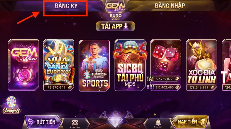 Hướng Dẫn Đăng Ký Gemwin Cực Dễ Cho Newbie Đăng ký Gemwin - cổng game uy tín hàng đầu