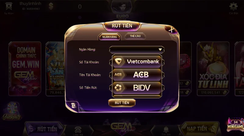 Rút Tiền Gemwin - Bí Quyết Tiền Về Tài Khoản Trong 2 Phút Hệ thống rút tiền Gemwin có gì nổi bật?