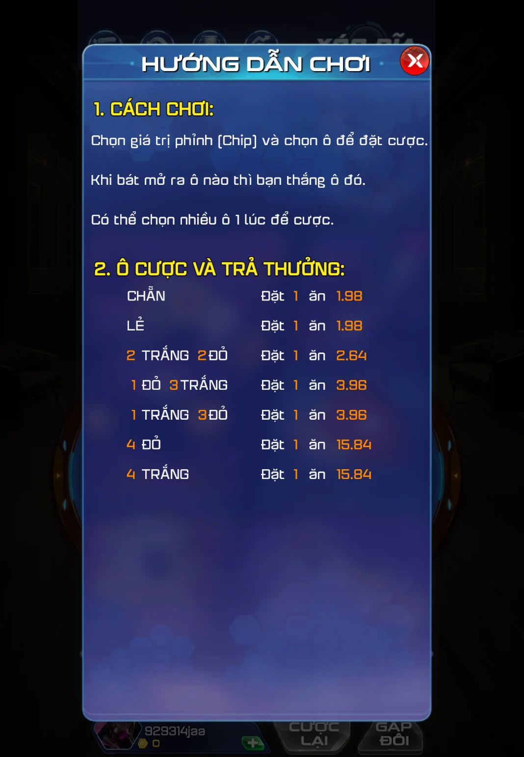 Xóc Đĩa Vip79 - Sòng Đánh Xóc Đĩa Đông Đảo Người Chơi Nhất Quy luật chơi của game xóc đĩa Vip79