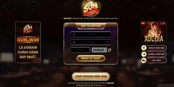 Phân biệt Sunwin chính hãng và giả mạo chuẩn nhất cho game thủ Sự khác biệt về giao diện giữa Sunwin chính hãng và giả mạo