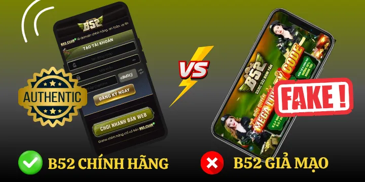 Phân biệt B52 chính hãng và giả mạo qua dấu hiệu dễ bỏ qua Yếu tố quan trọng phân biệt B52 chính hãng và giả mạo