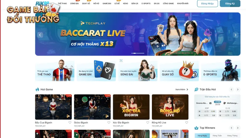 Rik88 - Nhà cái thể thao dẫn đầu thị phần quốc tế Các dịch vụ giải trí nổi bật tại Rik88